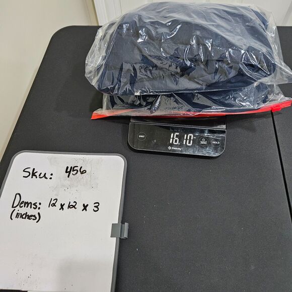 Under Armour Men's Fleece Hoodie XXL Navy Blue Big Logo Loose Oversized Outdoor - Picture 11 of 11